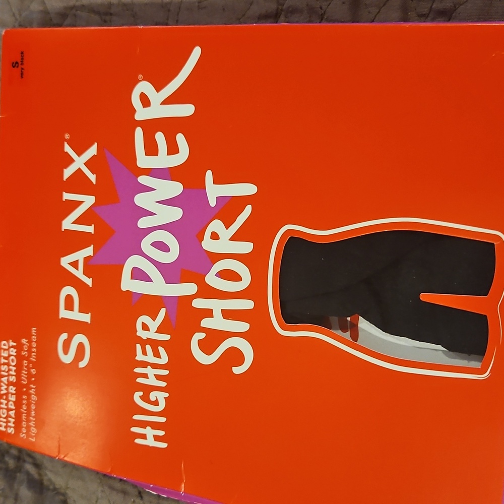 Spanx,NIB, Higher Pgower Short, Very Black. - Picture 7 of 11